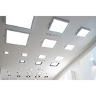 Painel Plafon Embutir Smart 20x20 18w 3000k 4000k 6000k - Bra