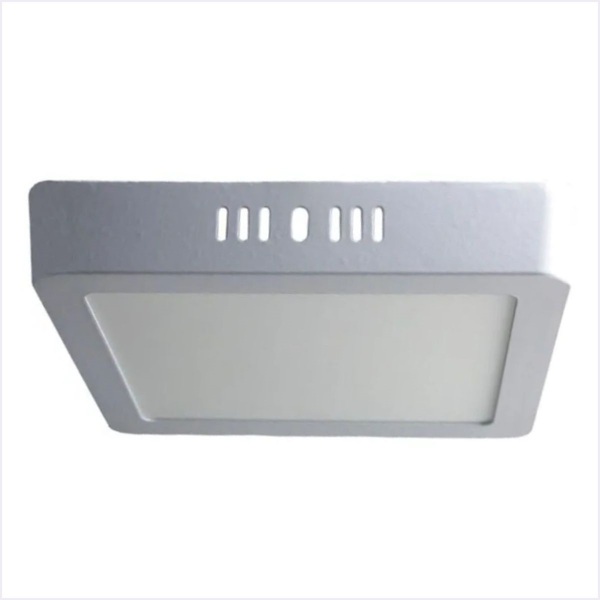 Painel Plafon Kian Led 18w Branco Sobrepor Quadrado - Luz Bra