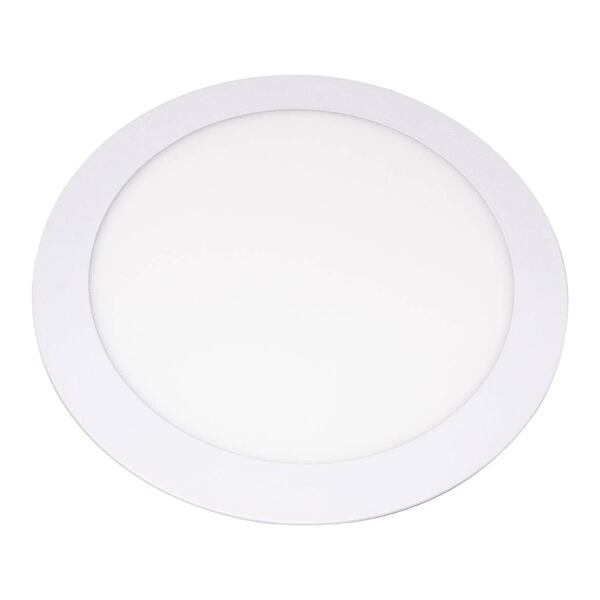 Painel Plafon Led 18w Embutir Redondo Branco Frio St1582