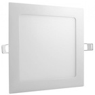 Painel Plafon Led Embutir Slim 15x15 12w Quadrado Branco Frio