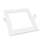 Painel Plafon Led Embutir Slim 15x15 12w Quadrado Branco Frio