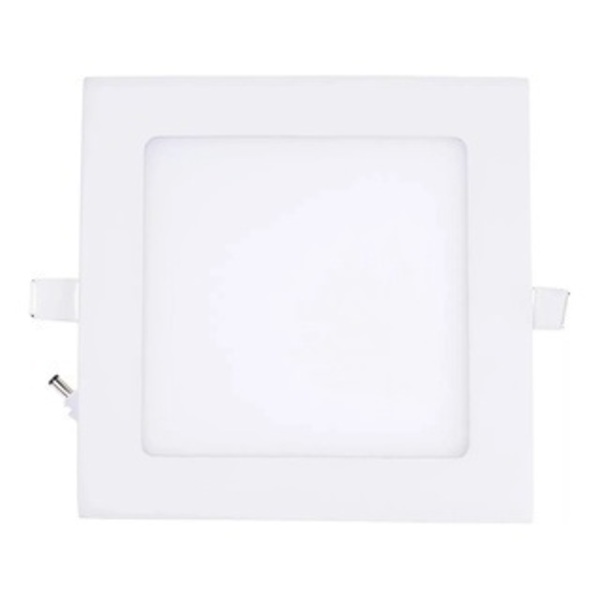 Painel Plafon Led Embutir Slim 15x15 12w Quadrado Branco Quen
