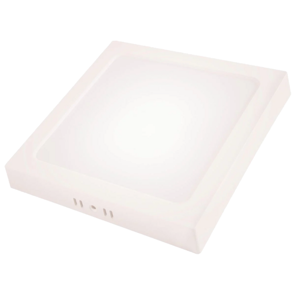 Painel Plafon Led Quadrado Sobrepor Tramontina Amarela Quente