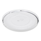 Painel Plafon Led Redondo Branco Frio De Sobrepor 24w 6000k