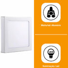 Painel Plafon Premium Luminária Sobrepor Teto Led 12w Quadrad