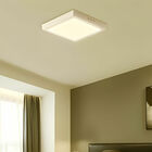 Painel Plafon Premium Luminária Sobrepor Teto Led 12w Quadrad