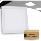 Painel Plafon Quadrado Embutir/slim Led 24w Neutro - Neutro(4