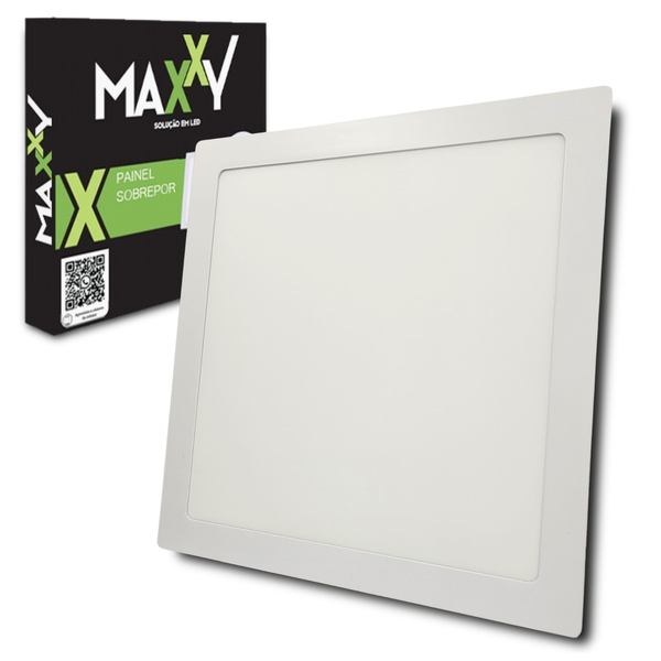 Painel Plafon Quadrado Embutir/slim Led 24w Quente - Quente(3