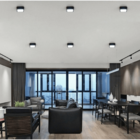 Painel Plafon Quadrado Sobrepor Preta Tramontina Branca Fria