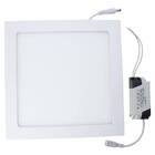 Painel Plafon Slim Quadrado 18w Ourolux Embutir 2700k Branco