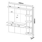 Painel Premium Ideal Para Tv De Até 47 Polegadas Artely