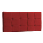 Painel Queen Jordania 160 Cm Vermelho - D A Decor