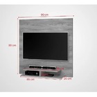 Painel Quênia Para Tv Até 42' Polegadas - Sala/quarto - Avelã