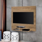 Painel Quênia Para Tv Até 42' Polegadas - Sala/quarto - Avelã