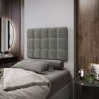 Painel Rana 100 / N-023 Veludo Cinza Claro