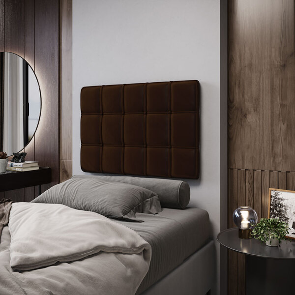 Painel Rana 100 / N-027 Veludo Marrom Chocolate