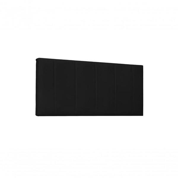 Painel Ravenna Corano Preto Queen 160cm - Spezzia