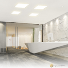 Painel Recuado De Embutir 18w 22x22 Quadrado Bivolt Branco 30