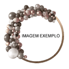 Painel Redondo Arco 130dº Desmontável Para Parede Mdf Cru