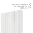 Painel Ripado 0.50 Nobre Branco Diamante - Gelius Móveis