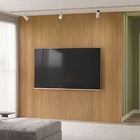 Painel Ripado 2.6 Para Tv Até 75 Com 2 50 X 2 60  Emily-natur