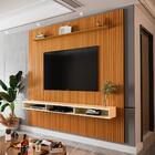 Painel Ripado 3d Para Tv Até 75 Polegadas Print Com Nicho 225