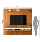 Painel Ripado 3d Para Tv Até 75 Polegadas Print Com Nicho 225