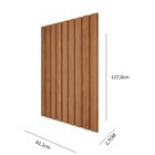 Painel Ripado 60cm Espresso Móveis Freijó