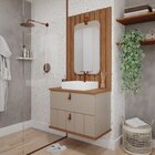 Painel Ripado 60cm Espresso Móveis Freijó