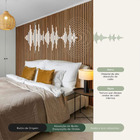 Painel Ripado Acústico Madeira Natural - Blanchonella 270x32