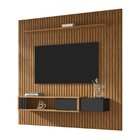 Painel Ripado Autêntico Para Tv Até 85 Polegadas Cacun Natura