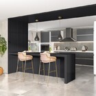 Painel Ripado Canelado-ondulado Preto 2750 X 445 X 9mm Caixa