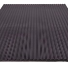 Painel Ripado Canelado-ondulado Preto 2750 X 445 X 9mm Caixa