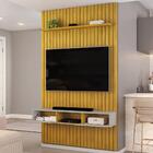 Painel Ripado Com Bancada Suspensa Para Tv Até 60 Polegadas 1