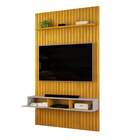 Painel Ripado Com Bancada Suspensa Para Tv Até 60 Polegadas 1