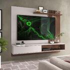 Painel Ripado Com Led Para Tv Até 65 Polegadas Off White Nogu