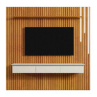 Painel Ripado Com Nicho 3 Gavetas Lyon Mavular