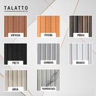 Painel Ripado Compacto 274x25cm - Amendoa