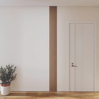 Painel Ripado Compacto 274x25cm - Amendoa