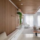 Painel Ripado Compacto 274x25cm - Amendoa