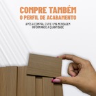 Painel Ripado Compacto 274x25cm - Preto