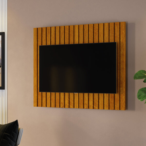 Painel Ripado Compacto Tv Até 42 Sala De Estar Apartamento
