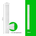 Painel Ripado De Eva Autocolante Com 1 Ripa Pr61 10cm X 2,50m