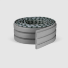 Painel Ripado De Eva Laminado  Autocolante Flexível Rolo 10mt