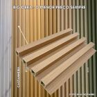 Painel Ripado De Madeira Castanheira Ecológica 290x15x2,5cm W
