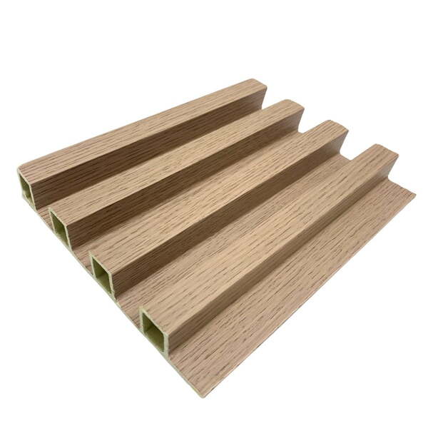 Painel Ripado De Madeira Ecológica Frassino 290x15x2,5cm Wpc