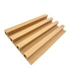 Painel Ripado De Madeira Ecológica Freijo 290x15x2,5cm Wpc