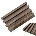 Painel Ripado De Madeira Ecológica Inhotim 290x15x2,5cm Wpc