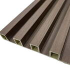 Painel Ripado De Madeira Ecológica Inhotim 290x15x2,5cm Wpc