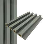 Painel Ripado De Madeira Ecológica Scandi 290x15x2,5cm Wpc